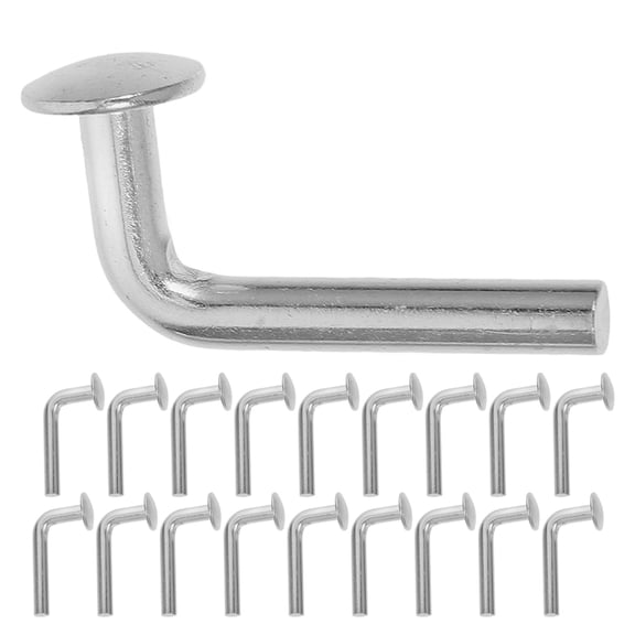 GAXIRE 80pcs Heavy Duty L-Shaped Drop Pins Safety Clips for Quick and Secure Industrial Installation