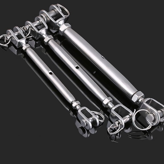 GAXIRE Adjustable Turnbuckle Silver for Outdoor Installation 1Set