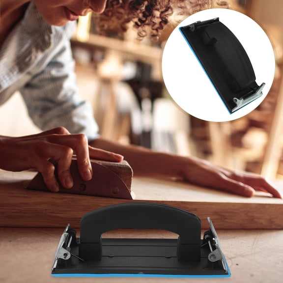 GAXIRE Woodworking Polishing Tool Drywall Sandpaper Holder Sandpaper Fixing Rack