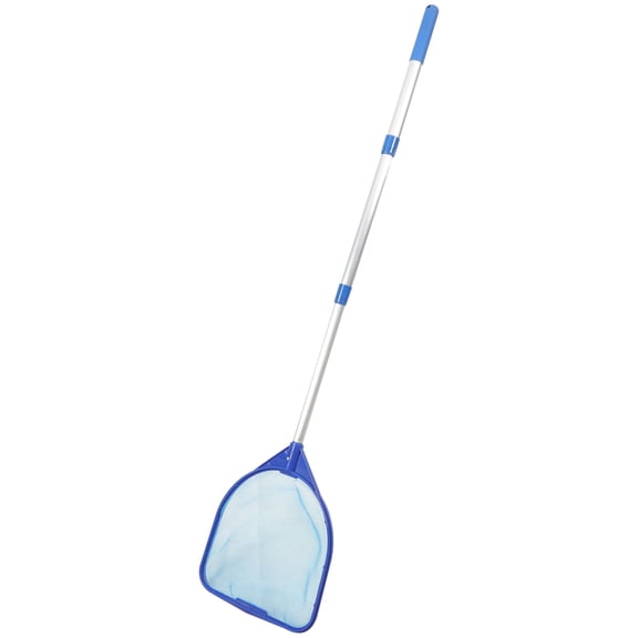 GAXIRE Swimming Pool Cleaning Equipment Extendable Design Blue 1 Set