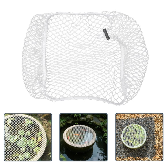 GAXIRE Aquarium Protective Mesh Net White Polyester Fish Tank Screen Net Escape Proof Cover