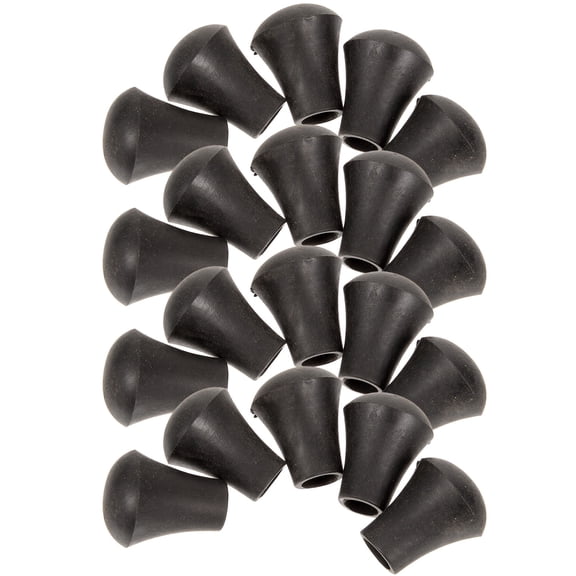 GAXIRE Drum Set Feet Sleeves Rubber Protectors 20-Pack Drum Accessories Anti- to Prevent Falling