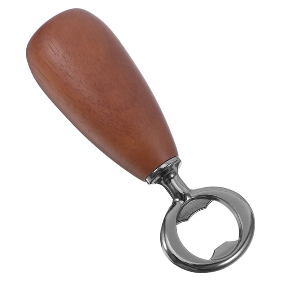 GAXIRE Wooden Bottle Opener Tool Set for Adults, Brown Wood Design, Perfect for Parties and Gatherings