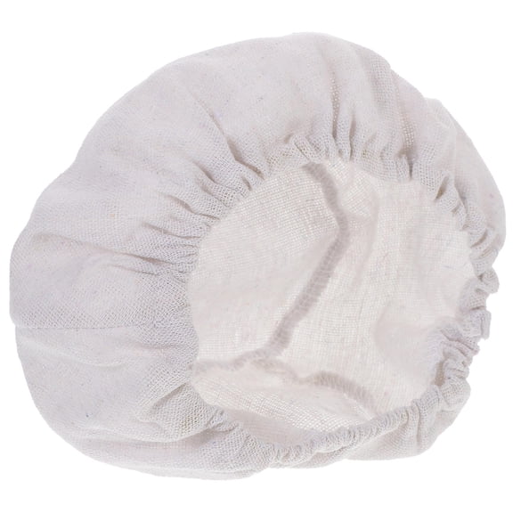 GAXIRE Bread Starter Jar Cover Beige Cloth Replacement Sealing Lid 1Pcs