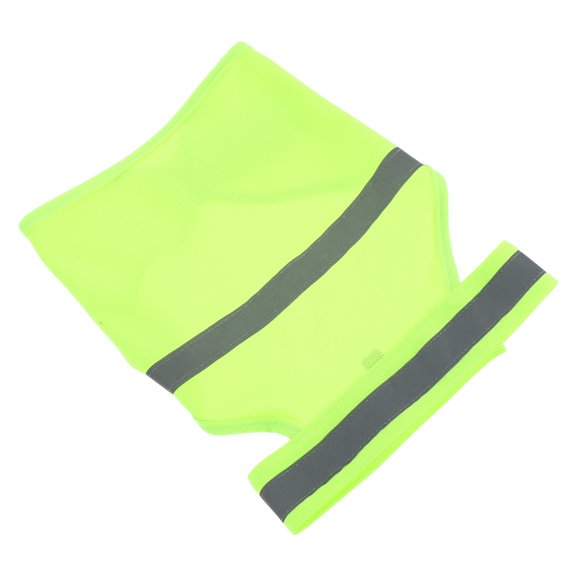 GAXIRE Breathable Yellow Reflective Pet Safety Vest Adjustable for Nighttime Outdoor Use