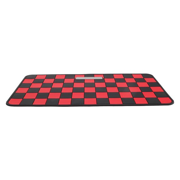 GAXIRE Car Dashboard Non Slip Mat - Heat Resistant PU Dash Board Pad - Washable Grid Pattern Car Dashboard Organizer for Automotive Daily Commute Road Trips 11x6in
