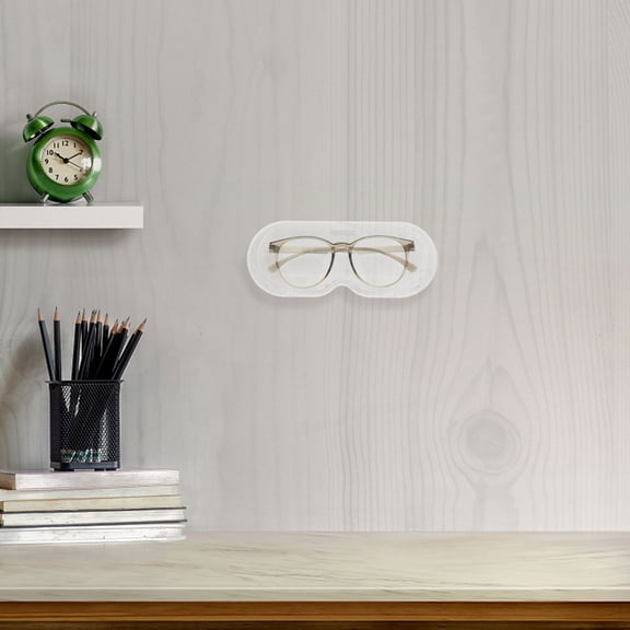 GAXIRE Clear Eyeglasses Display Stand Wall Mount Organizer Storage Box for Glasses 1 Set Back to School