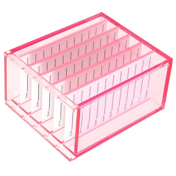 GAXIRE Multi-layer Eyelash Storage Box Acrylic False Eyelash Organizer Transparent Lash Storage Holder