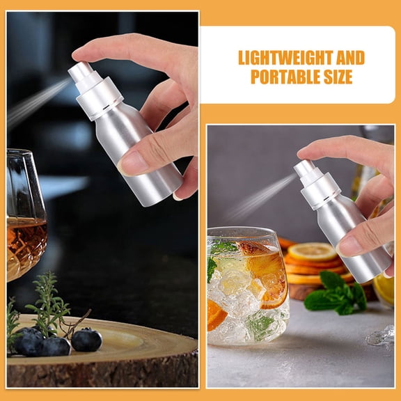 GAXIRE Cocktail Atomizer Refillable Atomizer Empty Bottle Sample Atomizer for Kitchen Bar (80ml)