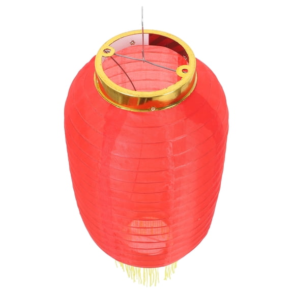 GAXIRE Collapsible Red Lantern for New Year Festival and Fall Party Decor