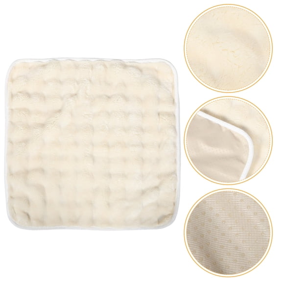 GAXIRE Plush Non- Replacement Couch Cushion Cover for Autumn Season, 1 Piece Soft Slipcover