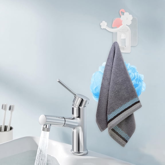 GAXIRE Decorative Flamingo Adhesive Wall Hook Strong Weight Capacity for Home Use