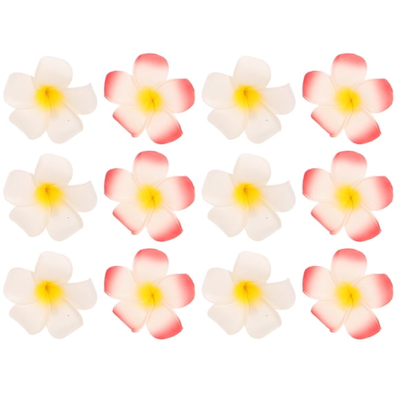 GAXIRE Decorative Hair Clips 12Pcs Assorted Color EVA Iron Flower Shape Comfortable Wearing Experience