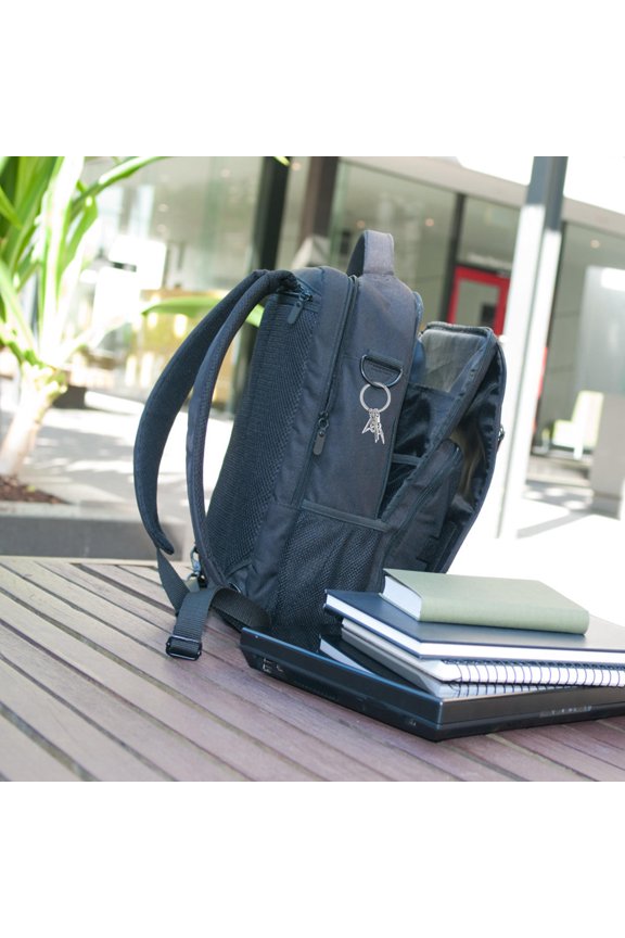 Durable Alloy Engineer Keychain with Mechanical Tool Design for Wallet Or Backpack