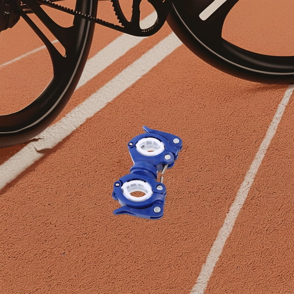 GAXIRE Flashlight Holder with Plastic, Metal, and Rubber Construction, Easy Removal Design for Secure Mounting