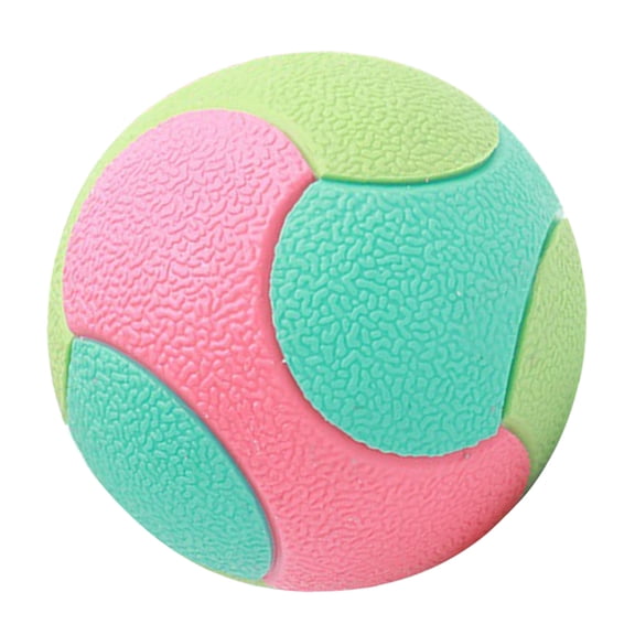 GAXIRE Durable Rubber Dog Ball for Aggressive Chewers Assorted Colors Indoor Outdoor Use
