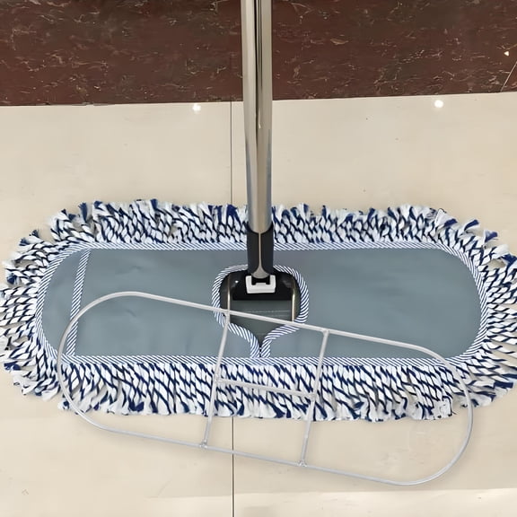 GAXIRE White Mop Frame - 1 Piece Mop Support Frame for Efficient Office and Home Cleaning Tasks