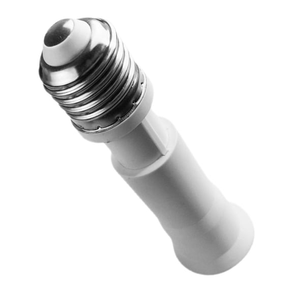 GAXIRE Light Socket Extender White Plastic Metal Durable Telescopic Design