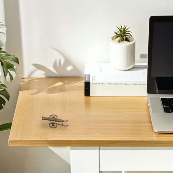 GAXIRE Elegant Golden Art Decor Sculpture for Modern Living Room and Office Table