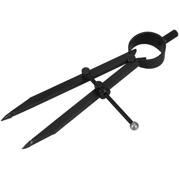 GAXIRE Engineering Drawing Compass: 5.9 Inch Metal Geometry Compass - Drafting Precision Circle Marker Carpentry Scribing Tool for Technical