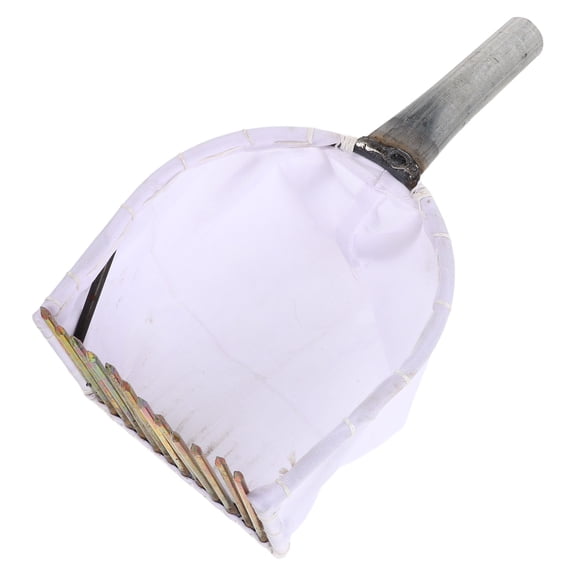 GAXIRE Ergonomic Handle Blueberry Rake Scoop with Basket for Extended Reach Harvesting