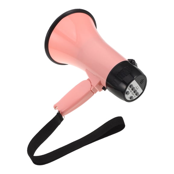 GAXIRE Bullhorn Megaphone with Ergonomic Design and Playback Function for Outdoor Events and