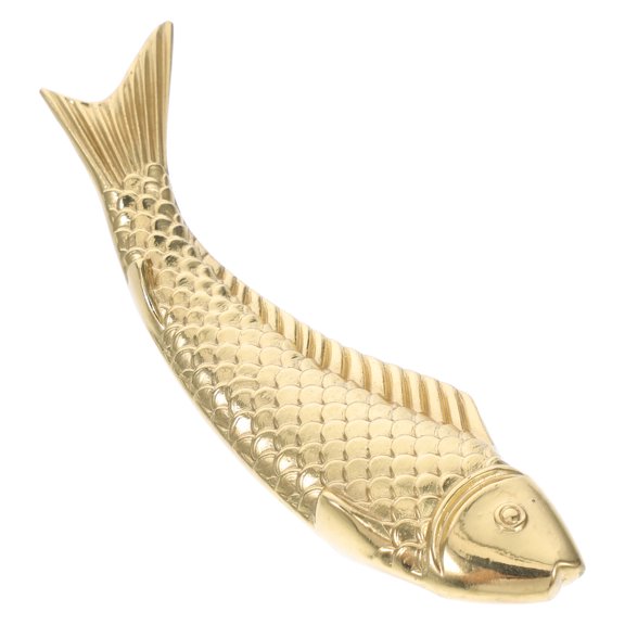 GAXIRE European Style Fish-Shaped Cabinet and Drawer Handles Set, Elegant and Simple Design for Home Interior Upgrade, 1 Set