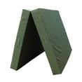 thumbnail image 1 of GAXIRE Exercise Mat for Home Use in Foldable Design Green 1Set, 1 of 5