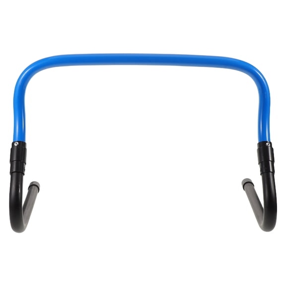 GAXIRE Flexible Height Blue Training Hurdles for Track Agility and Speed Performance Practice
