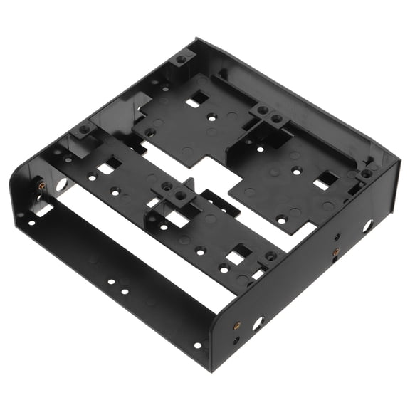 GAXIRE Black Floppy Drive Bay Converter Mounting Kit for 2.5 Inch and 3.5 Inch Hard Drive Installation