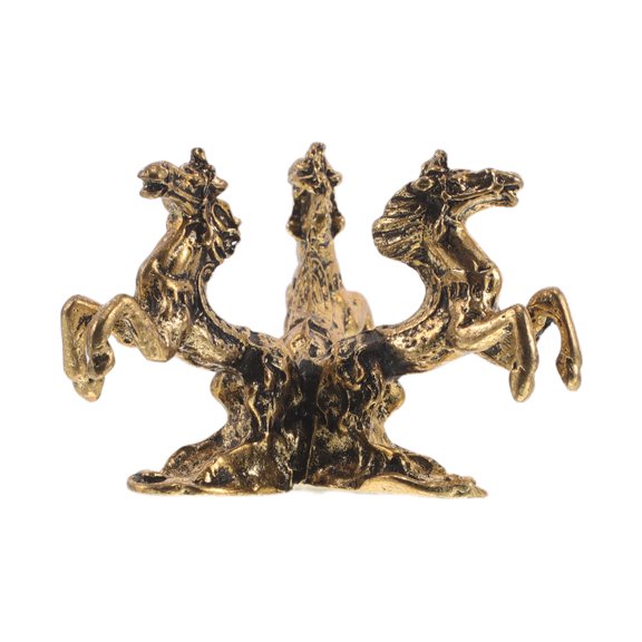 GAXIRE Golden Resin Crystal Sphere Display Stand Stable Holder for Home Decor