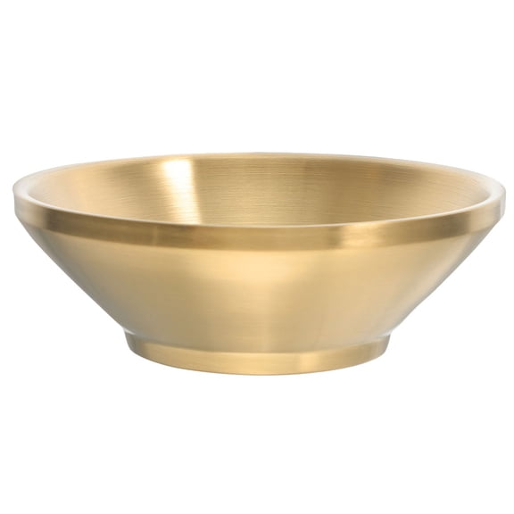 GAXIRE Golden Stainless Steel Seasoning Dish Sauce Server for Kitchen Cooking and BBQ Use