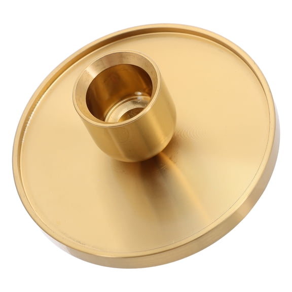 GAXIRE Elegant Golden Taper Candle Holder Aluminum and Iron Eva for Home Decor