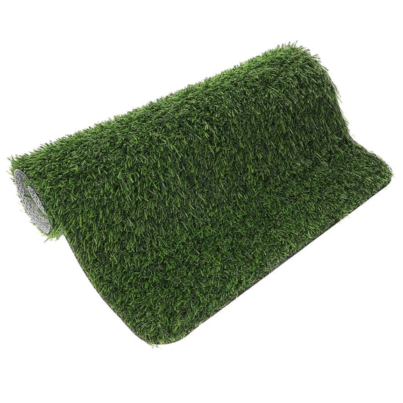 GAXIRE Fake Grass Turf Mat Outdoor Decor Green 1Pack