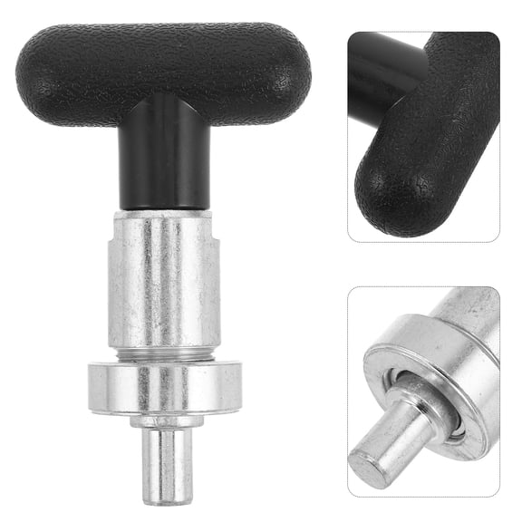 GAXIRE Gym Weight Loading Pin Fitness Rack Pulley Pin Black Plastic 1 Pack for Strength Training