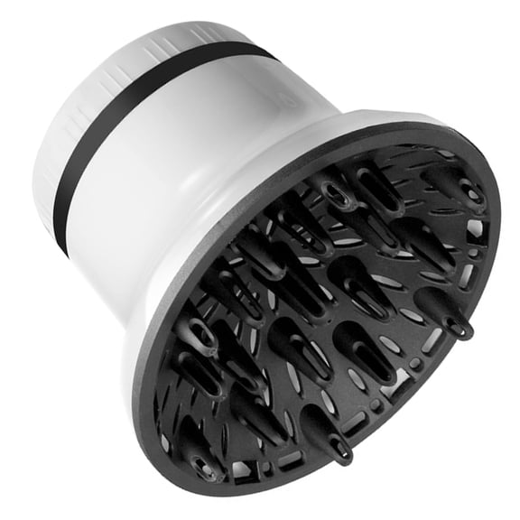 GAXIRE Universal White Hair Diffuser Attachment - Protects Hairstyles and Prevents Damage