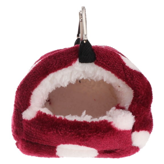 GAXIRE Hamster House Bed Flannel Heat Preservation Pet Bed for Winter Use 1Pcs