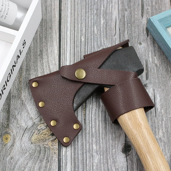 GAXIRE Sleeve for Hatchet Outdoor Storage Cover, Coffee Color, 1 Set