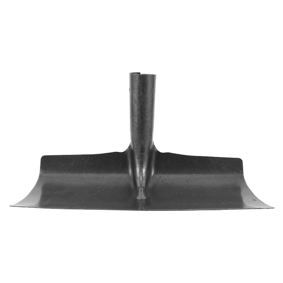 GAXIRE Ergonomic Grey Barn Scraper for Farm Use Durable Metal Manure Removal Tool