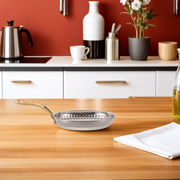 GAXIRE Stainless Steel Seafood Pan, Oval, Multi, Versatile for Kitchen