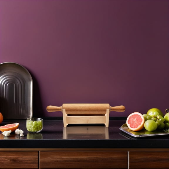 GAXIRE 2Pcs Kitchen Rolling Pin Organizer with Universal Fit and Aesthetic Design