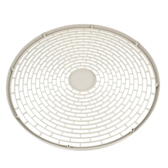 GAXIRE Grey ABS Leaf Guard for AC Unit Cover, Sun Damage , AC Unit Shield, 1 Pack for Home and Office