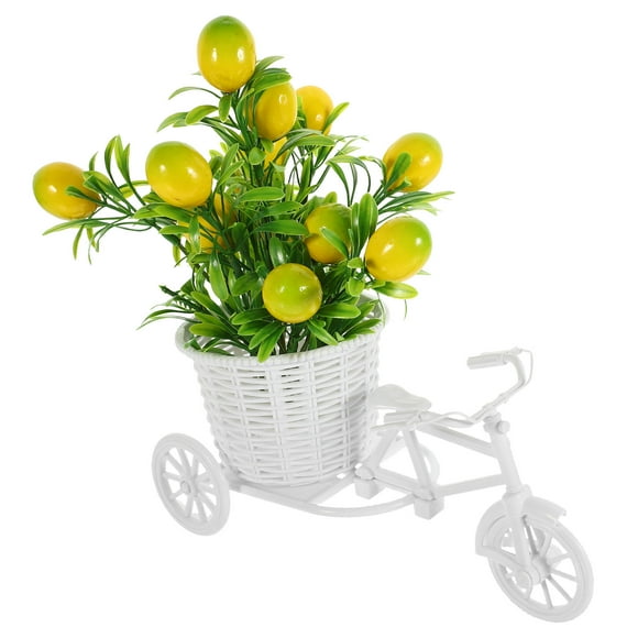 GAXIRE Lemon Silk Flowers Artificial Flower Table Centerpieces Wedding Decor Party Supplies