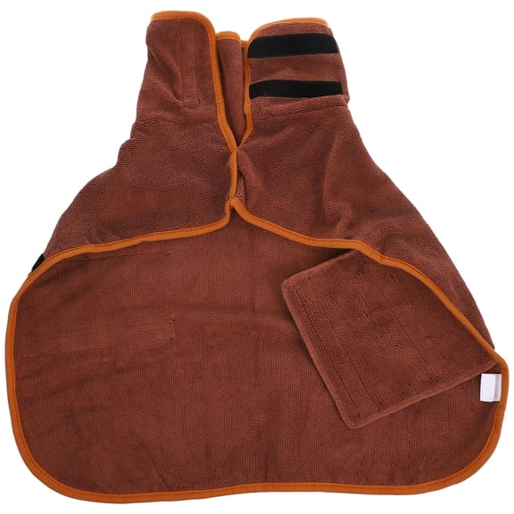 GAXIRE Lightweight Pet Bathrobe for Travel, Soft Absorbent Dog Towel Robe, Quick Drying, Comfortable Fit, 1 Set