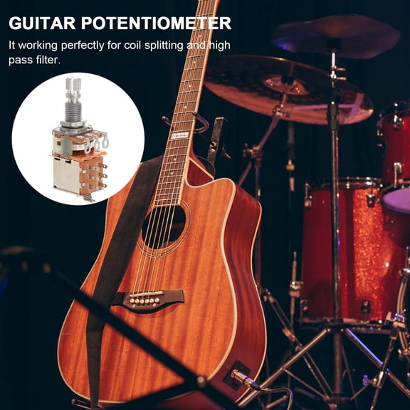 GAXIRE 3pcs B500k Push Pull Guitar Control Pot Potentiometer (Random Style)