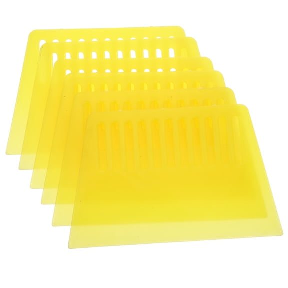 GAXIRE 6pcs Versatile Paint Scraper Wallpaper Remover Tool For Home Improvement Plastic Scrapers Diy Projects Tool Wall Smoothing Scraper