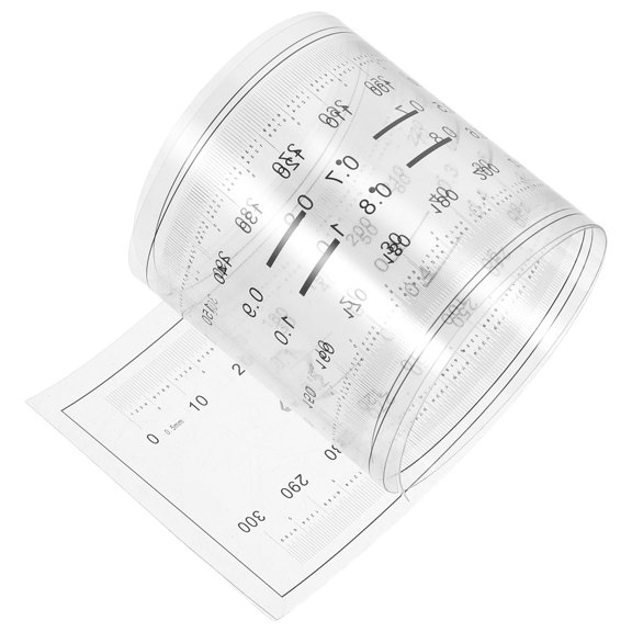 GAXIRE Luxshiny High Precision Plastic Crack Width Gauge Card Ruler for Surface Flaw Detection and Accurate Measurement