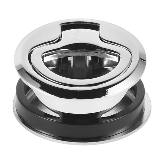 GAXIRE Marine Hatch Latch Zinc Alloy Silver Flush Pull for Reliable Boat and Rv Security