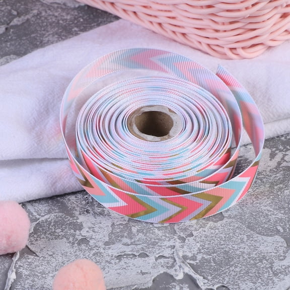 GAXIRE Metallic Ribbon Roll Multi Decorative Wrapping Ribbon Valentine's Day Party Wedding Supplies 1Pack