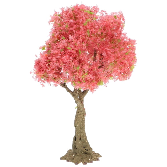 GAXIRE Multi Color Wire DIY Micro Landscape Tree Model for Home Garden Decor Durable Iron PVC